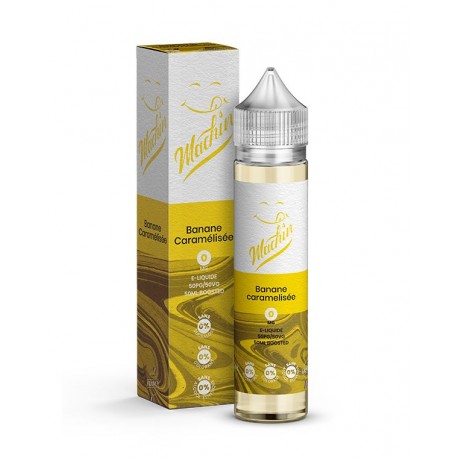 Banane Caramélisée 50ml. - MACHIN SAVOUREA -