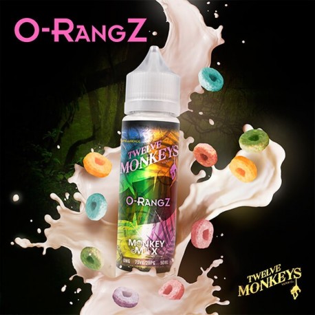 O-Rangz Twelve Monkeys 50ml.