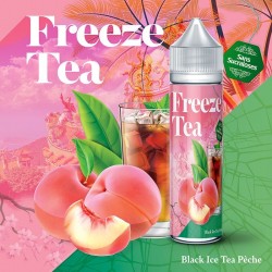 FREEZE TEA - Black Ice Tea Pêche 50ml.