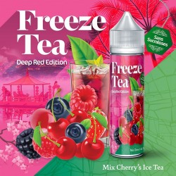 FREEZE TEA -Mix Cherry's Ice Tea - Deep Red Edition 50ml.