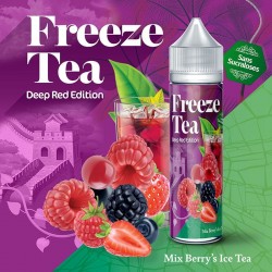 FREEZE TEA - Mix Berry's Ice Tea - Deep Red Edition 50ml.