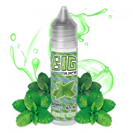 Big Juice MENTHE VERTE 50ml.