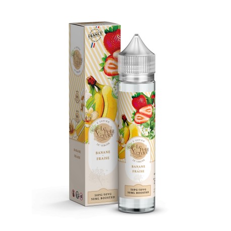 Banane - Fraise Le Petit Verger By Savourea 50ml.