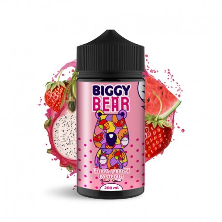 Pitaya Fraise Pastèque Biggy Bear 200ml.