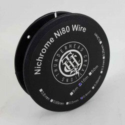 Nichrome Ni80 Wire (0.4) Thunderhead Creations